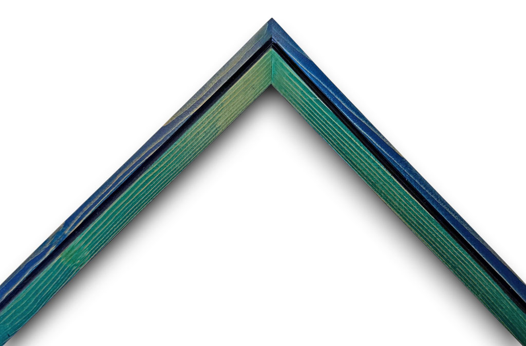 Arcobaleno 35, Vert bleu creux noir
