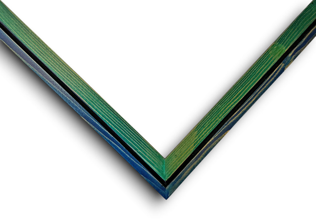 Arcobaleno 35, Vert bleu creux noir