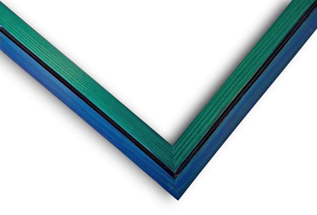 Arcobaleno 50, Vert bleu creux noir