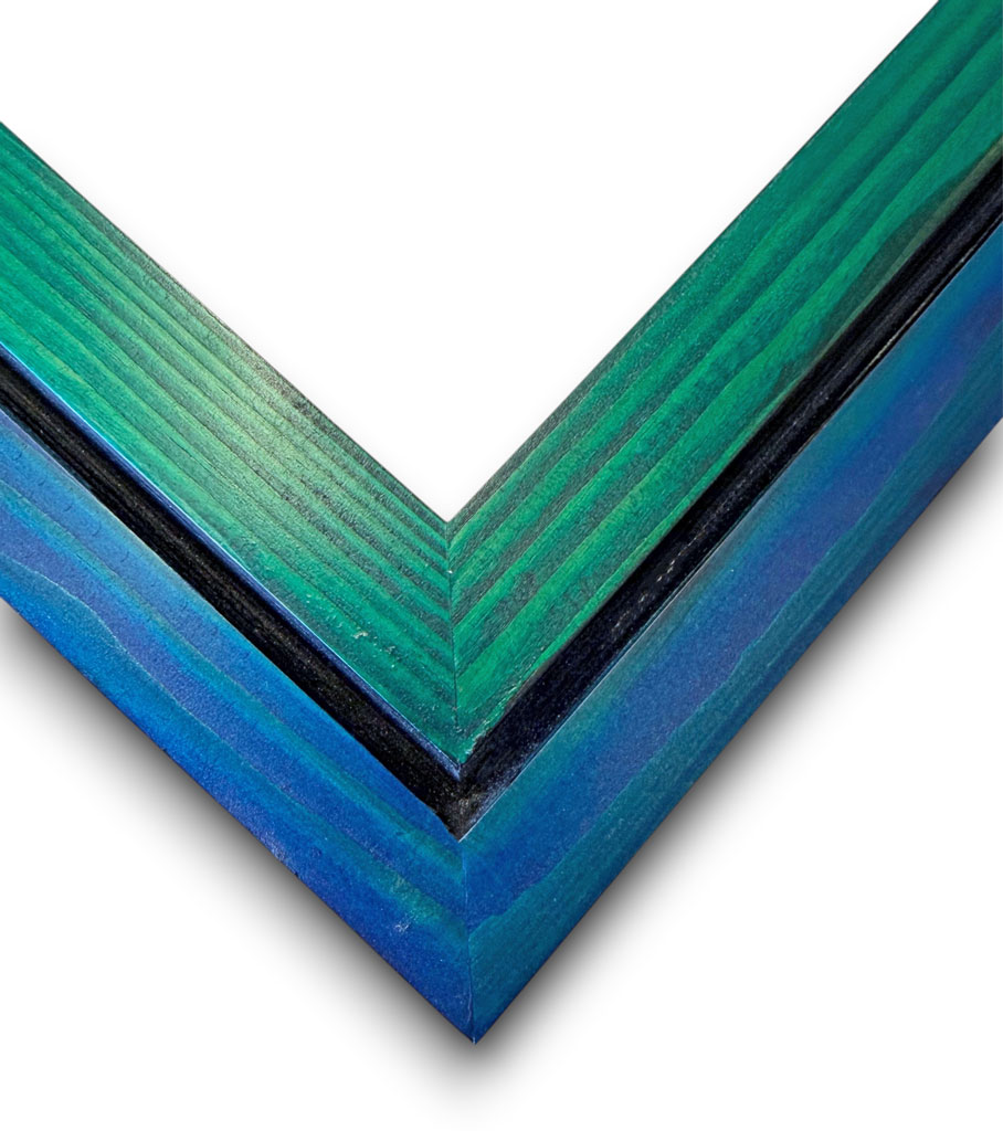Arcobaleno 50, Vert bleu creux noir