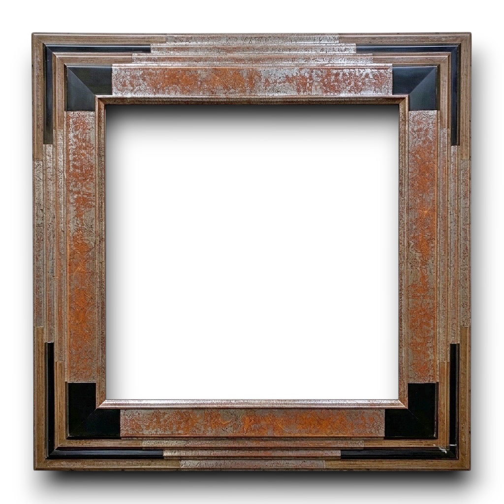 Botero GM L : 140 mm / H : 50 mm  Escalier argent noir