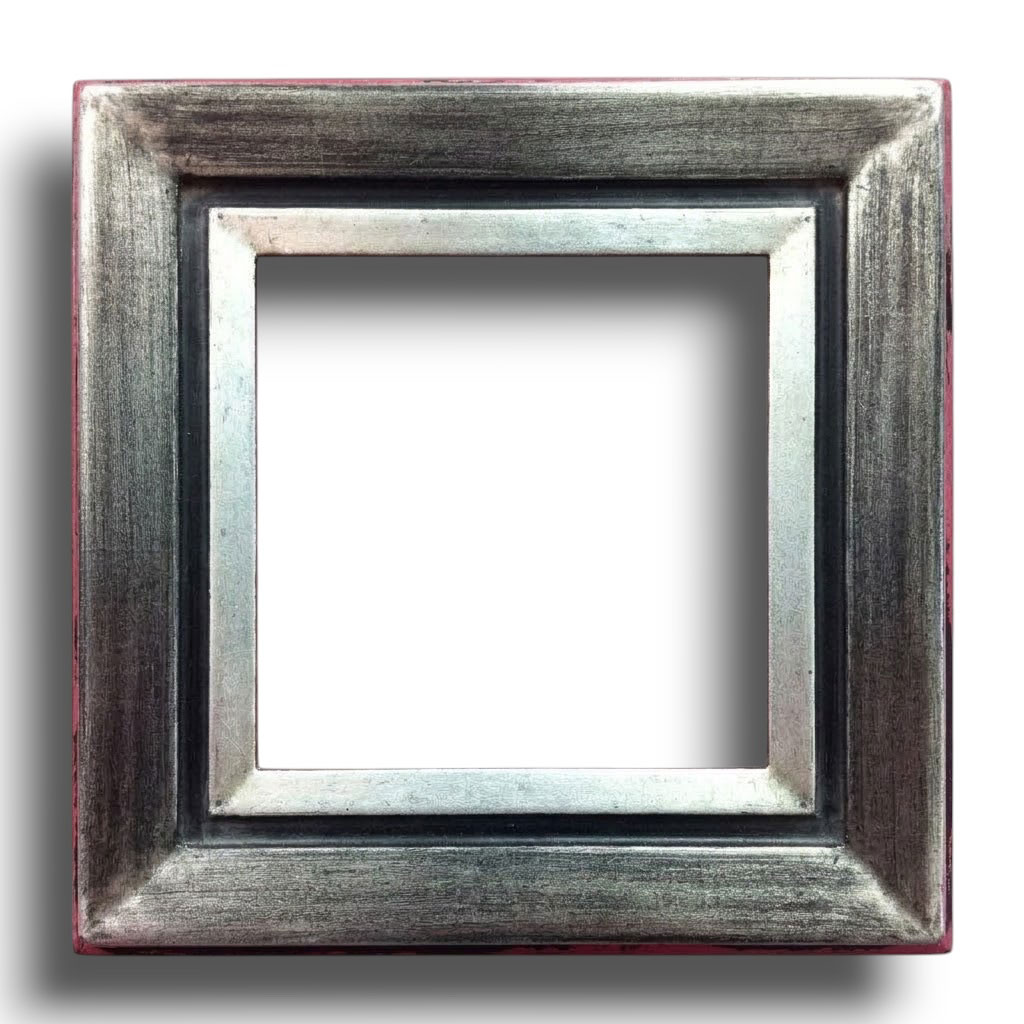 Nysos 70 Etain rainure noire filet argent